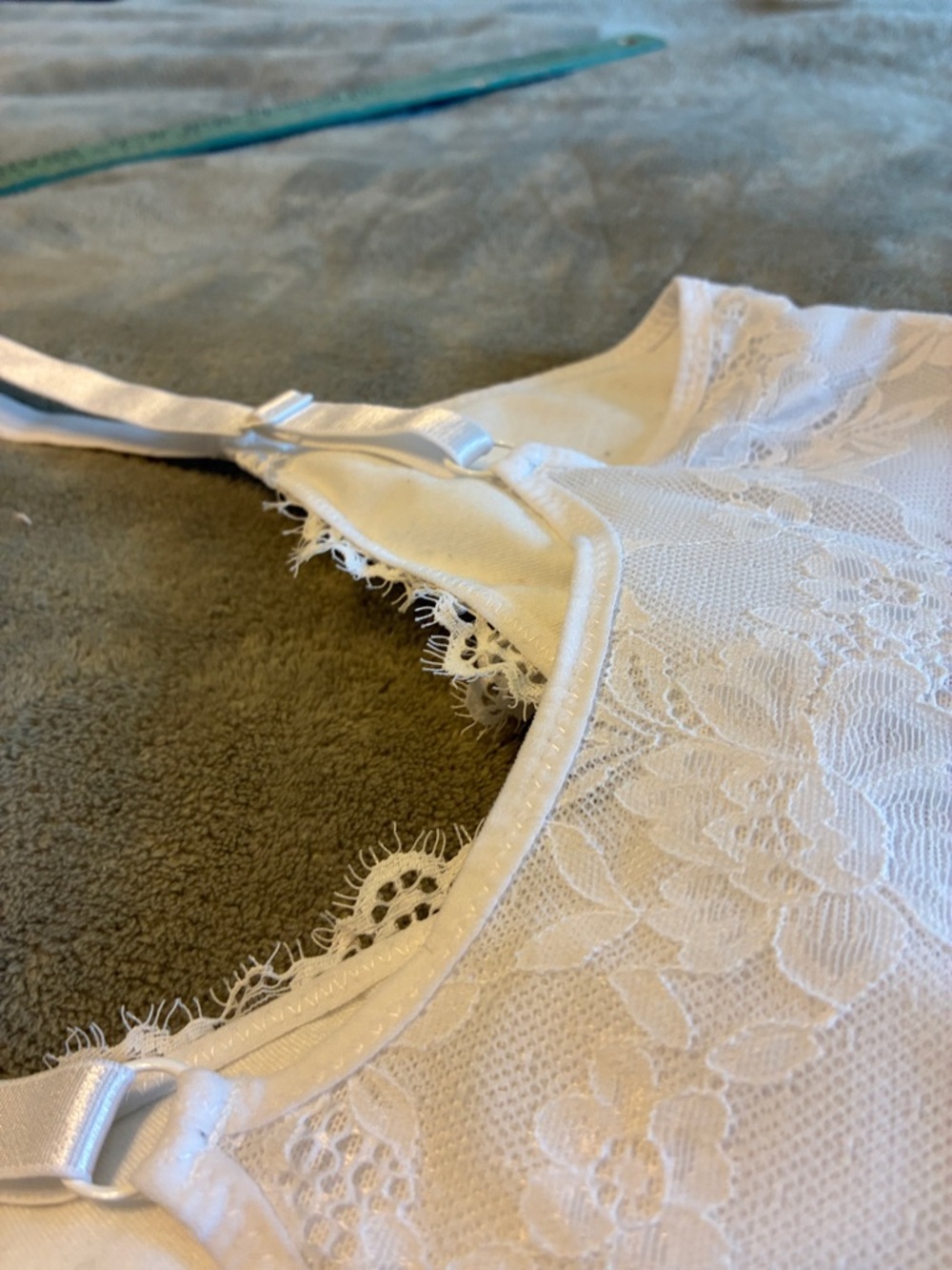 Last Chance- Women's White Lace Bodysuit Intimate - Picture 13 of 13
